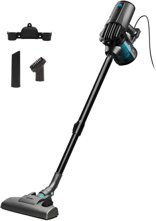 Aspirador Vertical Conga Thunderbrush 560. 2 en 1, 600 W, Tecnología ciclónica, Filtro de Alta eficiencia, Radio de acción 6 Metros, Incluye 2 Accesorios - Imagen 2