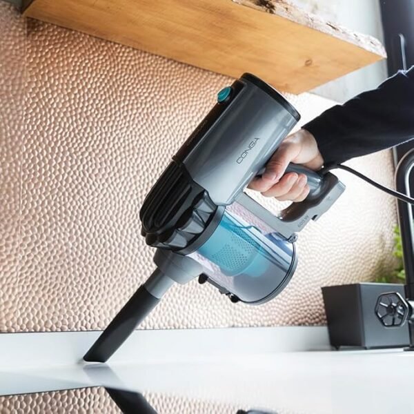 Aspirador Vertical Conga Thunderbrush 560. 2 en 1, 600 W, Tecnología ciclónica, Filtro de Alta eficiencia, Radio de acción 6 Metros, Incluye 2 Accesorios - Imagen 10